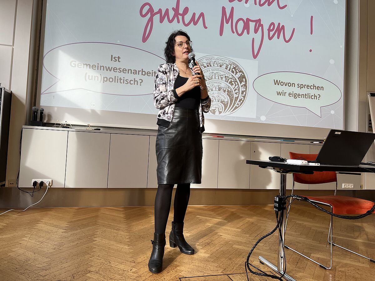 Foto von Tagung Gemeinwesenarbeit 2024