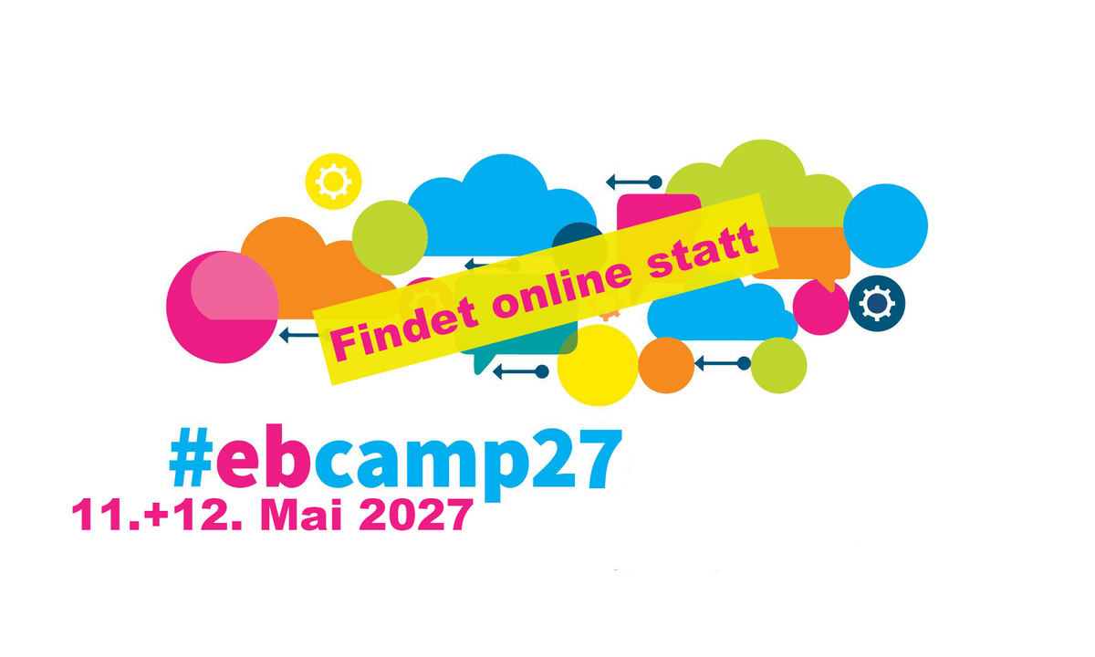 Sujet Veranstaltungsankündigung #ebcamp 2026