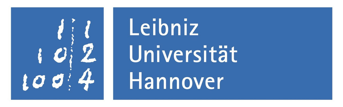 Logo leibnit Universität hannover