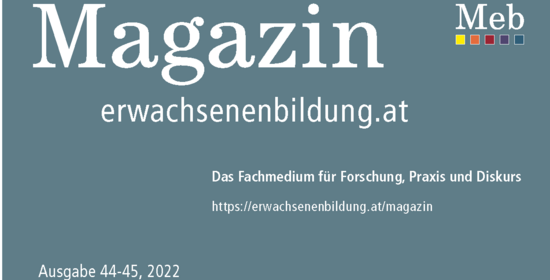 Magazin erwachsenenbildung.at, Ausgabe 44-45