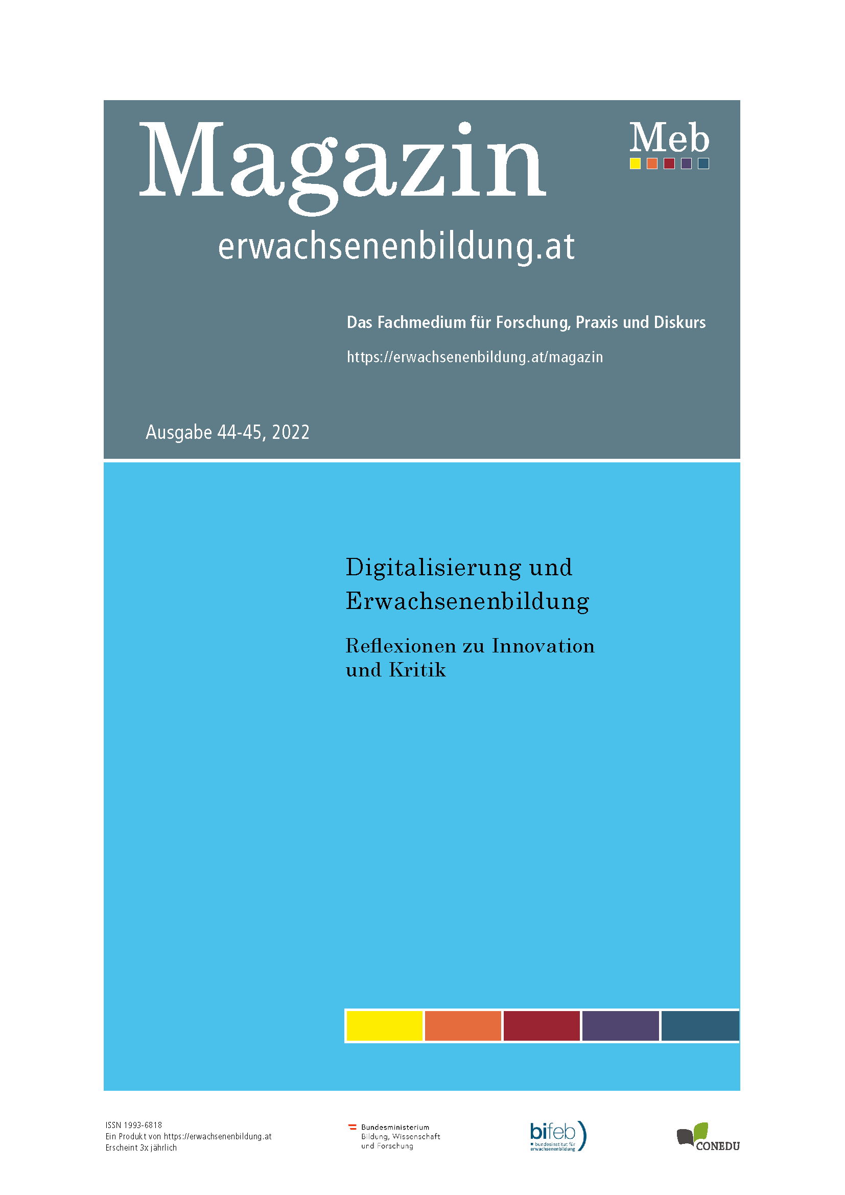 Magazin erwachsenenbildung.at, Ausgabe 44-45